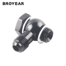 Broyear new Bolt Hydraulic Clutch Screw M12 M14 M16 M18 x 1.5 with Aluminum Banjo fitting Outlet Banjo male an4 an6 an8 an10