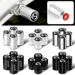 4Pcs Car Wheel Tire Valve Cap Tyre Rim Stem Cover for Mazda 2 3 5 6 Axela Atenza Speed 6 CX-3 CX-4 CX 5 CX-7 CX-8 CX-9 MS Demio
