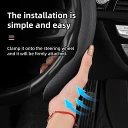 Suitable for Kia Breathable Perforated Leather Steering Wheel Cover, Segmented, Non-Slip, Durable, Ceed Picanto Sportage Optima Ev3 Rio 3 Cerato Stonic Niro Xceed K3 Morning Soul K4 Forte K2 Green
