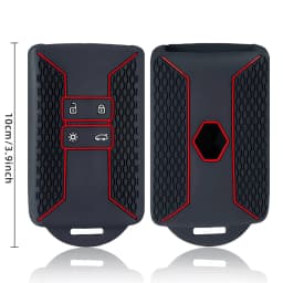 Silicone Car Key Case Cover Fob for Renault Captur Megane Talisman Espace Clio Zoe Koleos Scenic 4 Arkana Dacia Sandero Card