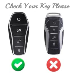 For BYD Song Plus Atto 3 Han EV Tang DM Qin Seal Dolphin TPU Key Case Cover Remote Fob Holder Keychain Car Accessories