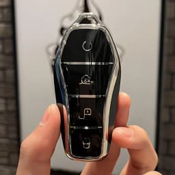 For BYD Song Plus Atto 3 Han EV Tang DM Qin Seal Dolphin TPU Key Case Cover Remote Fob Holder Keychain Car Accessories