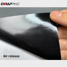 PVC Car Vinyl Wrap Waterproof Matte Black Satin Sticker Decorative Film Sheet for Home Truck Motorcycle Laptop Car Accessories