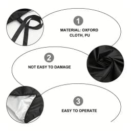 Trunk anti-dirt mat for car rear cargo transportation, off-road SUV, universal car-mounted pet, waterproof car dirt-proof mat