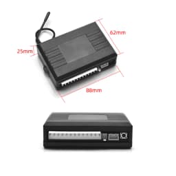 12V Universal Car Remote Central Door Lock Keyless System Remote Control Car Alarm Systems Central Locking Central Kit 2 Remote