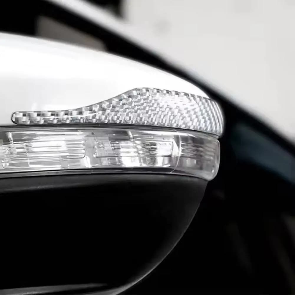 Rearview Mirror Anti-collision Strip Anti-scratch Strip Decoration Auto Reflective Parts Sticker Car Strip S8I1