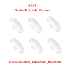 No Smell 2/6pcs Car Perfume Replacement Wood and PE Solid Perfume Drop Essential Oils Suitable For Many Car Air Freshener