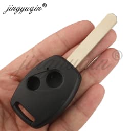 jingyuqin 5/10X High Quality Remote Key Case Shell for Honda Accord Fit CR-V Civic PilotInsight Ridgeline 2008 2009 201020112012