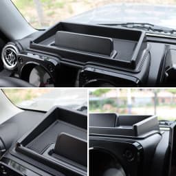Center Console Dashboard Organizer Tray Phone Holder for Suzuki Jimny JB64 JB74 2019-2026 Storage Tidying Interior Accessories