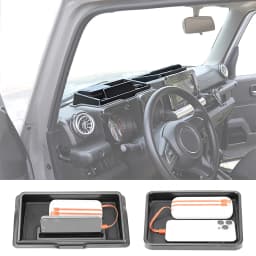 Center Console Dashboard Organizer Tray Phone Holder for Suzuki Jimny JB64 JB74 2019-2026 Storage Tidying Interior Accessories