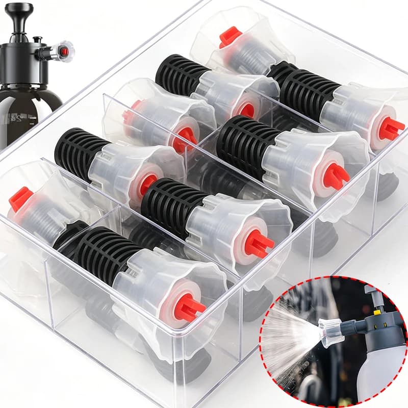 Portable Car Wash Foam Nozzle Hand Pump Foam Sprayer Universal Replacement Accessories for Household Car Cleaning Nozzle