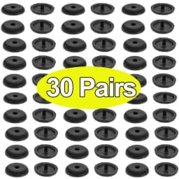 1-20Pc Car Safety Seat Belt Limiter Buckle Clip Seatbelt Stopper Button Retainer Black Automobile Interior Seat Belt Accessories