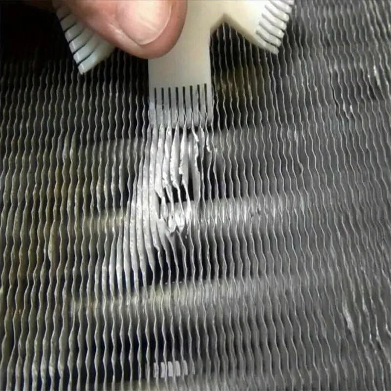 Universal Car AC Radiator Condenser Fin Repair Comb Cooler Air Conditioner Straightener Cleaning Tools for Auto Cooling System