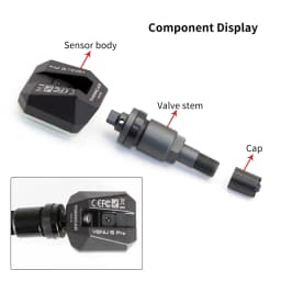 THINKCAR X431 VENU 5 Pro TPMS Sensor 315/433MHz Relearnable Tire Pressure Monitoring Sensor for THINKCAR VENU 90