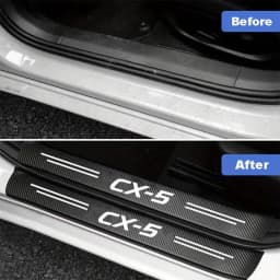 4Pcs Car Door Sill Protector Strip STICKER For CX5 CX 5