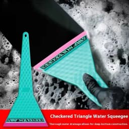 Long Handle Car Windshield Cleaning Squeegee Water Wiper Bulldozer Window Tint Rubber Scraper Glass Car Wash Accessories