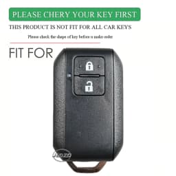 2 Buttons Silicone Car Key Cover Key Case for Suzuki Swift Wagon R Monopoly Type Remote Keyless Shell Fob Keychain Accessories