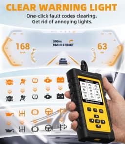 OBD2 Scanner for Mercedes Benz Full System Diagnostic Tool with Oil/ETC/EPB/ABS/SAS/BAT Resets OBD2 Automotive Diagnostic Tool