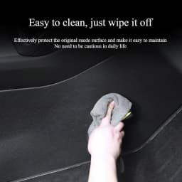 For Tesla New Model YL 2026 Car Central Control Side Anti Kick TPE Waterproof Anti-dirt Full Coverage Anti Kick Protective Mat