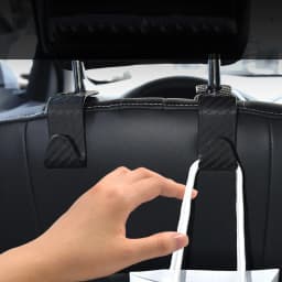 Car Seat Back Hooks Trunk Organizer Vehicle Headrest Hanger Clips Durable Truck Handbag Storage Hanger Car Accessries 1/2/4Pcs