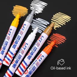 Car Paint Scratch Repair Pen for Cars Coat Scratches Touch Up Remover Tire Oily Mark Pen Waterproof Paint Pencil Car Accessories