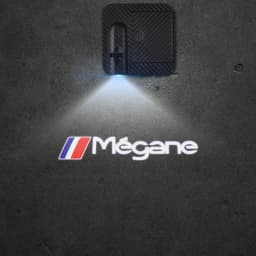 1/2PCS For Captur Scenic Twingo RS GT Sport Car Door Welcome Lights Laser Projector Logo Wireless Sensing Accessorie