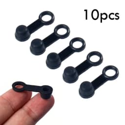 10X Brake Bleeder Screw Cap Grease Zerk Fitting Cap Brake Bleed Nipple Screw Dust Cap Cover Rubber Motorcycle Motorbike Dust Cov