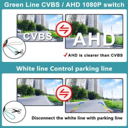 4K AHD 1080P Camera for Mercedes Vito W447 A-Class W176 ML W166 ML300 ML450 ML350 A180 A200 A260 Handle Backup Reverse Camera