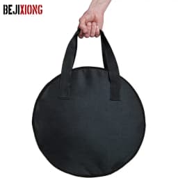 Cable Bag Tools Cable Bag Storage Oxford Waterproof Organizer Bag For Cables Cords Hoses EV Charging Cables Portable Black 600D