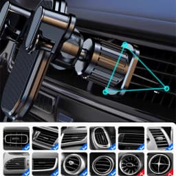 Universal Car Phone Holder Gravity Mobile Stand GPS Support Auto Air Vent Mount for IPhone 14 13 12 11 Pro Max Xr Xiaomi Samsung