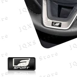 Auto Interior Emblem Car Steering Wheel Small Metal Sticker For RX300 RX350 IS250 ES350 LX570 CT200 ES IS ISF GS RX Car Styling