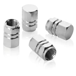 runmade 4pcs Universal Aluminum Car Wheel Tires Valves Tyre Stem Air Caps Airtight Cover For Auto SUV Truck Motorcycle Bike