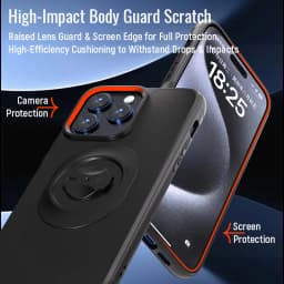 Shockproof Case for Garmin Bike Mounts / Holders For Apple iPhone 17 16 15 14 13 12 11 8 7 Pro X Max Plus SE Protective Cover