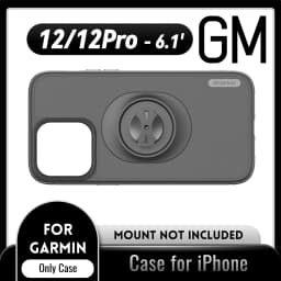 Shockproof Case for Garmin Bike Mounts / Holders For Apple iPhone 17 16 15 14 13 12 11 8 7 Pro X Max Plus SE Protective Cover