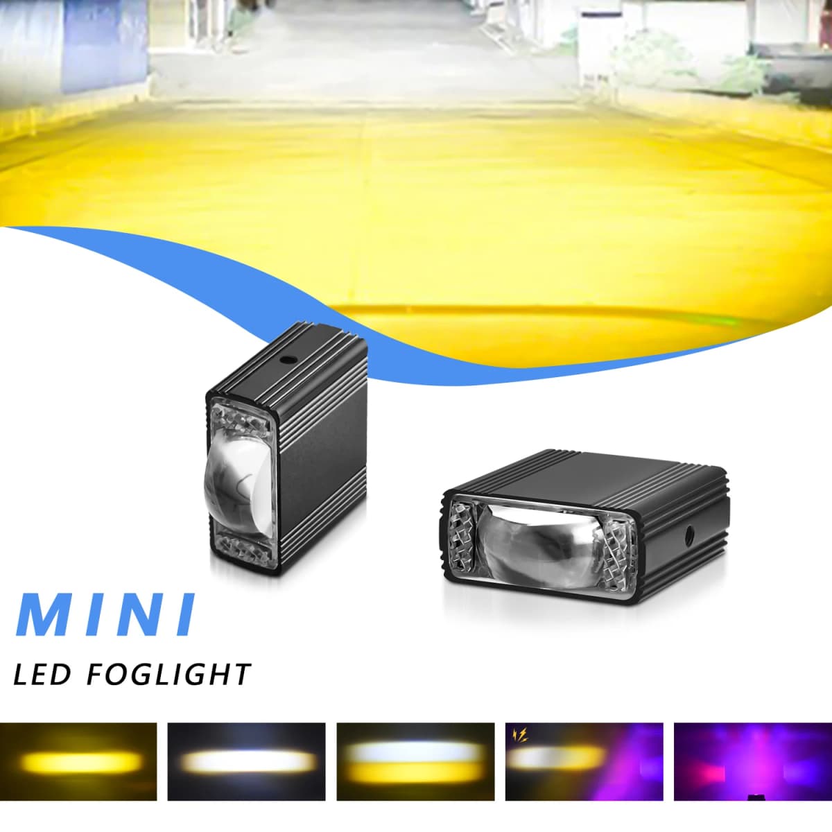 1.5inch Work High/Low Len Fog Lamps for Led Spotlight Long Range Auxiliary Motocross Fog Light Off Road Super Brighter 12V 24V