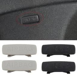 For VW Jetta A5 A6 MK5 Golf 5 6 7 GTI Passat B6 B7 CC Polo 1/2/4Pc A B C Pillar Airbag Emblem Cap 3C0853437C 1K8853437 5G0853437