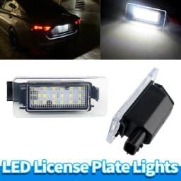 2PCS LED License Plate Light for Nissan Altima Rogue Sentra Versa 2019-2023 Canbus Error Free for Suzuki Suzuki 2016 265108990E