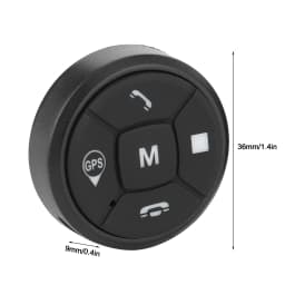 2pcs Wireless Car Steering Wheel Control Button Volume 10 Key Music GPS Navigation Radio Remote Controller Switch Wheel Buttons
