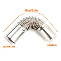 24mm 25mm 25mm&26mm Exhaust Pipe Tube Elbow Connector For Diesel Heater Car Camper Caravan Truck