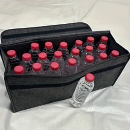1-Pack Car Trunk Organizer: Foldable, multi-compartment with ergonomic handle, for SUVs/sedans/trucks, durable fabric