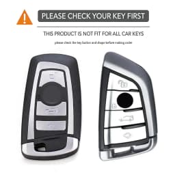 For BMW 1 2 3 4 5 6 7 Series X1 X3 X4 X5 X6 F36 F25 F26 F30 F34 F10 F07 F20 Z10 Silicone Car Key Case Cover Keychain Accessories