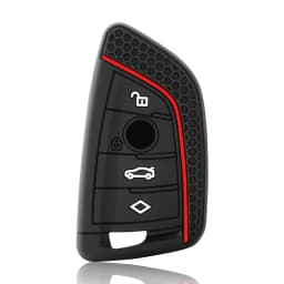 For BMW X1 X3 X4 X5 X6 Series 1 2 3 5 7 G20 G02 G05 G31 G23 F34 F15 F40 IX3 Silicone Remote Car Key Cover Keychain Key Case