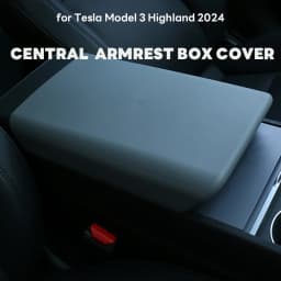 for Tesla Model Y L Juniper 2026 Center Console Arm Rest Lid Case YL 2025 Armrest Protector Cover Model 3 Highland Accessories