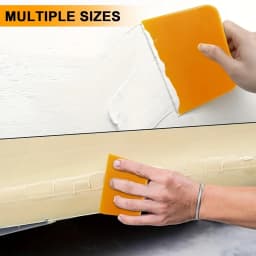 Car Body Filler Spreaders Plastic Reusable Squeegee Tools for Vehicle Fillers Putties Paint Automotive Putty Scraper Accessorie