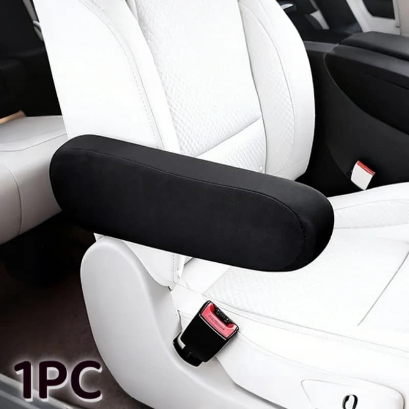 1PC Easy-to-Install Car Armrest Protector - Breathable and Non-Slip, Minimalist Design, Suitable for All Seasons