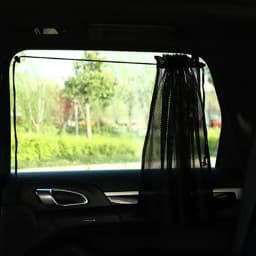 Car Sun Shade Curtains Side Window Sunshade Summer Sun Protection Light/UV Blocking Auto Privacy Blind Curtain
