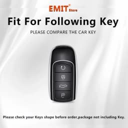 Zinc Alloy Car Key Case for Chery Tiggo 7 Pro 8 9 2025 2026 Keychain Remote Cover Bag Shell Housing Ring Holder Fob Accessories