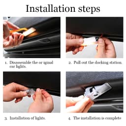 For Tesla Model Y Model 3 Model X Model S Car Door Welcome Courtesy Shadow Projector Lamp LED HD Logo Light Car Accessories