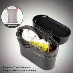 Car Trash Can, Premium Mini Small Garbage Bag, Suitable for Car and Desktop Trash Can Thickened Plastic Storage Bag