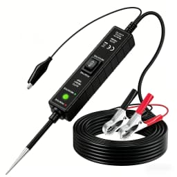 Power Circuit Probe Tester, 6-24V Dc Automotive Test Light, 12-Volt Circuit Tester with 13-Foot Lead Wire, Circuit Breaker Finder, for Continuity Testing of Cars, Suvs, and Trucks